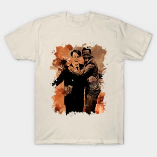 Trading Places - Brown Watercolor Splash T-Shirt